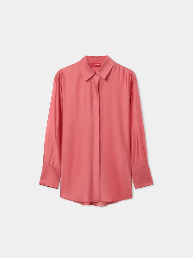 Flowy shirt in lyocell