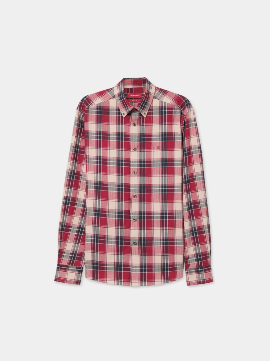 Camisa xadrez regular fit