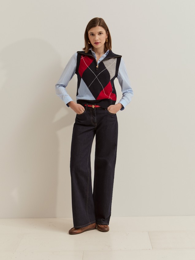 Cal�as de ganga wide leg