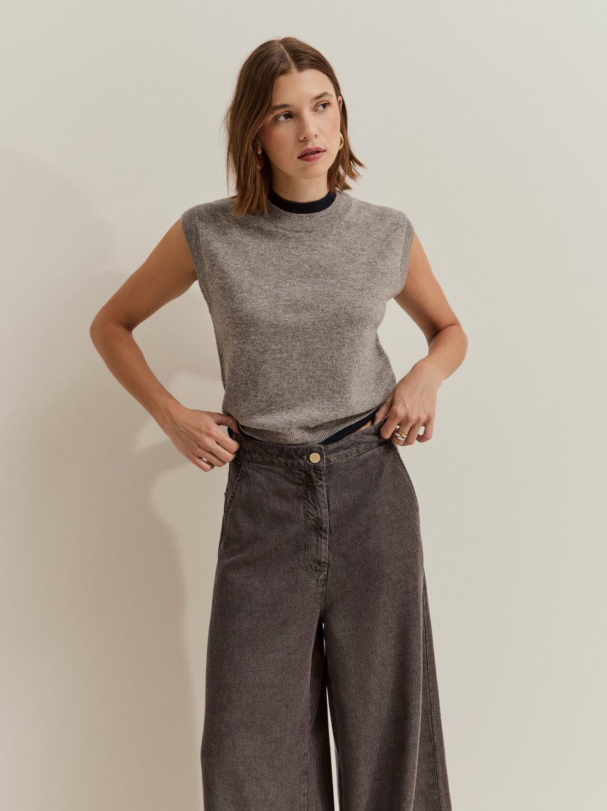 Cal�as de ganga wide leg