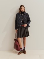 Short quilted jacket