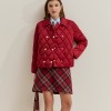 Blus�o curto acolchoado