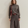 Shimmering turtleneck sweater
