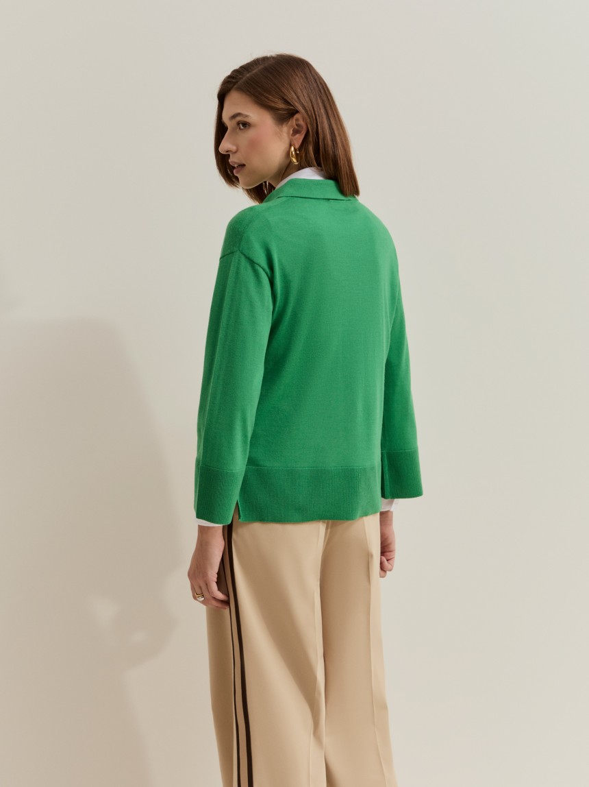 Camisola de malha em l�