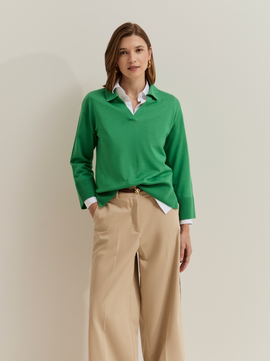 Camisola de malha em l�