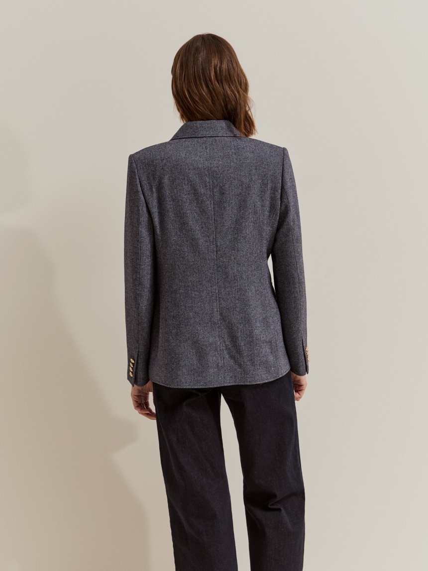 Blazer com padr�o espinha