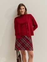Woolen knit jacket