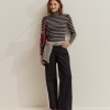 Striped wool sweater