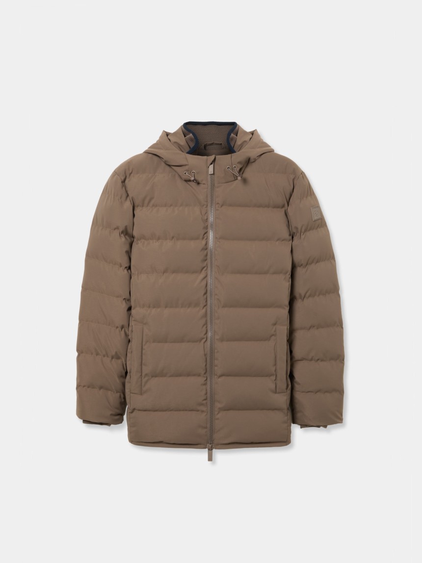 Sudadera acolchada con capucha
