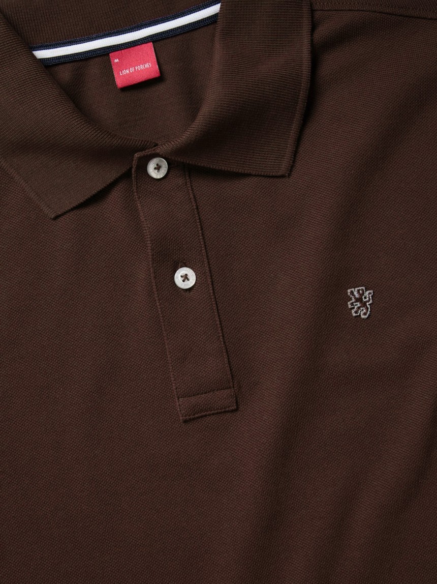 Polo piqu� de algod�o