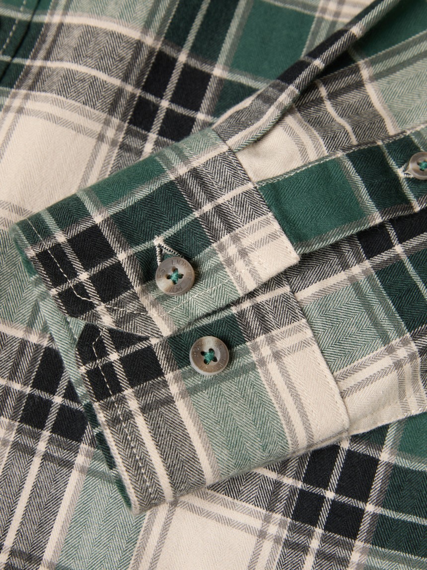 Camisa a cuadros de corte regular