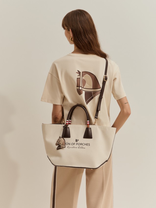 Mala em canvas Equestian Edition - Image product