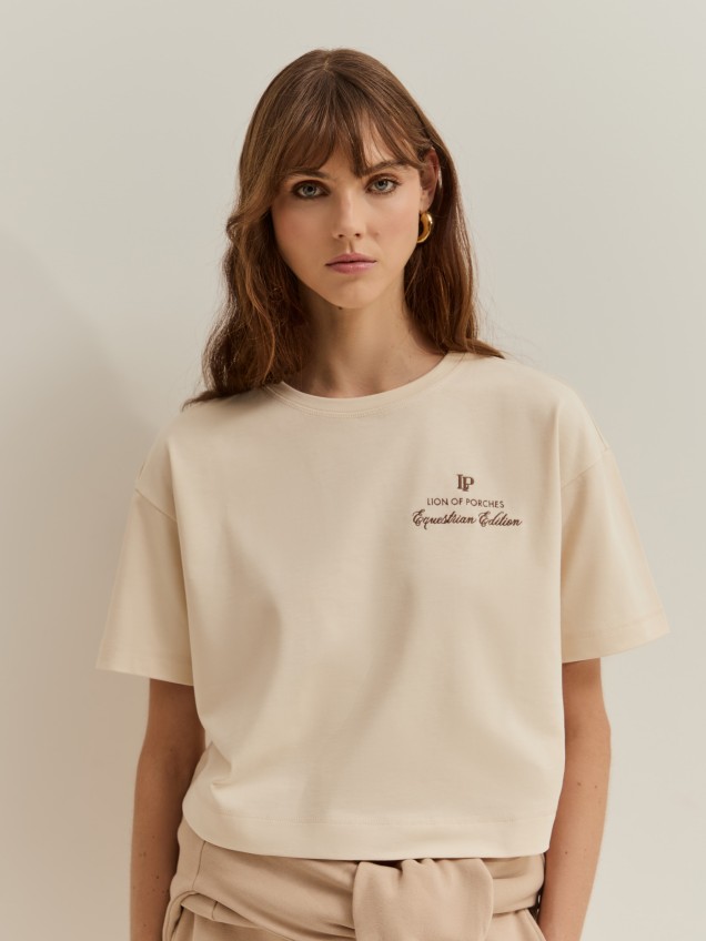 Equestrian Edition cotton t-shirt - Image product