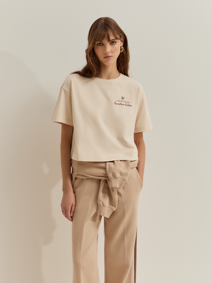 Camiseta de algod�n edici�n ecuestre