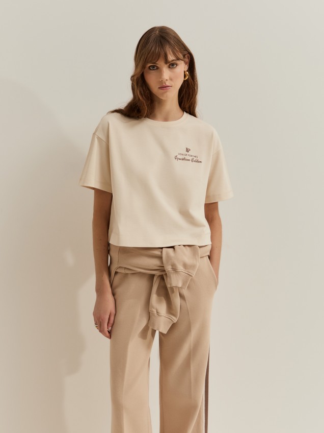 Equestrian Edition cotton t-shirt - Image product