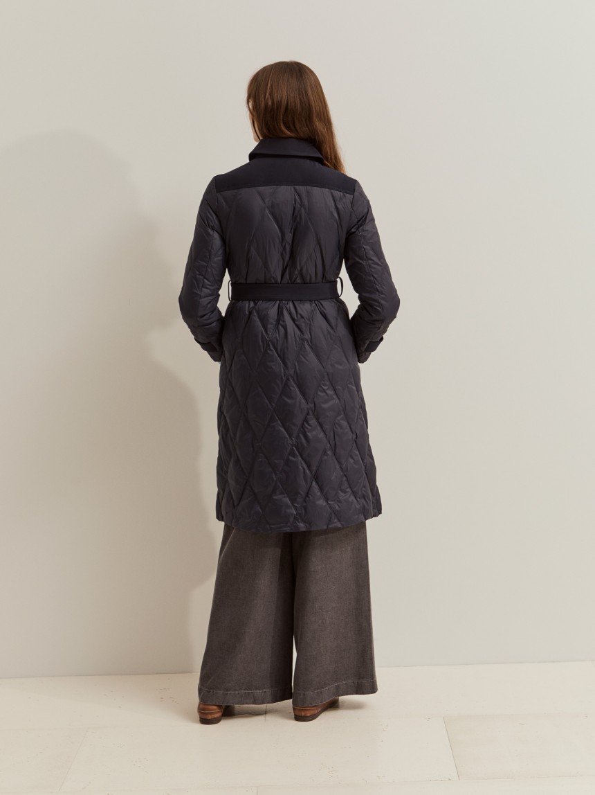 Padded down jacket