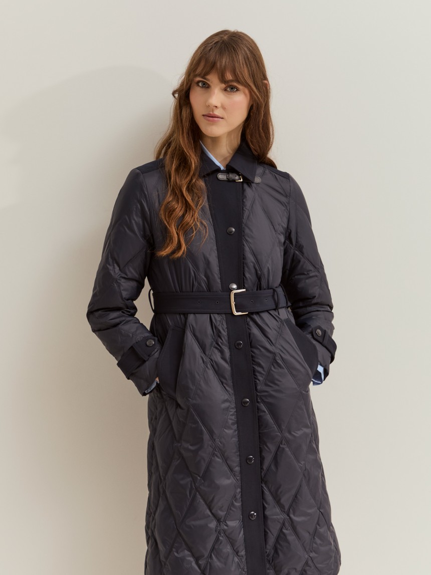 Padded down jacket