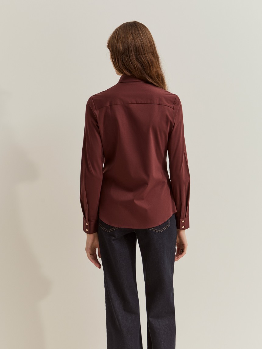 Regular fit cotton shirt