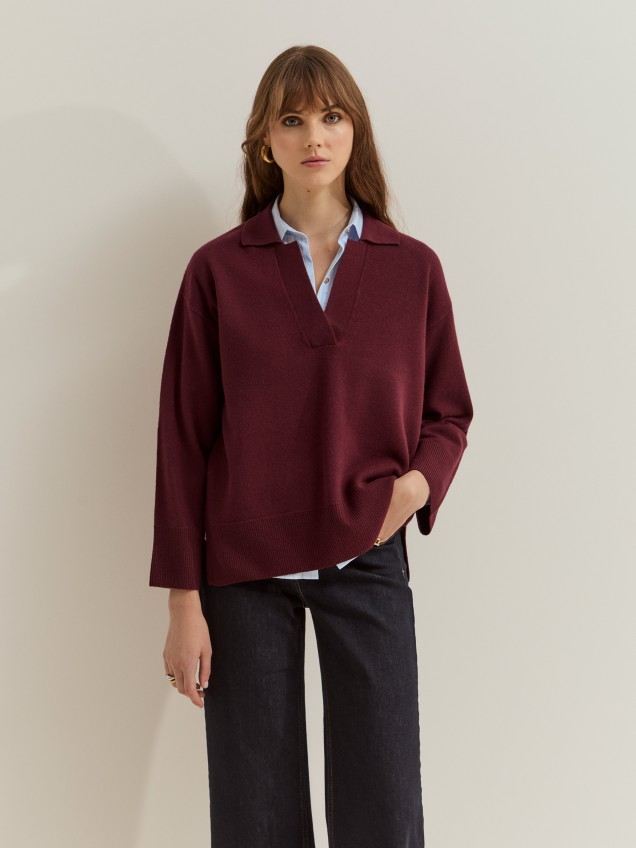Woolen sweater with glitter - Image product