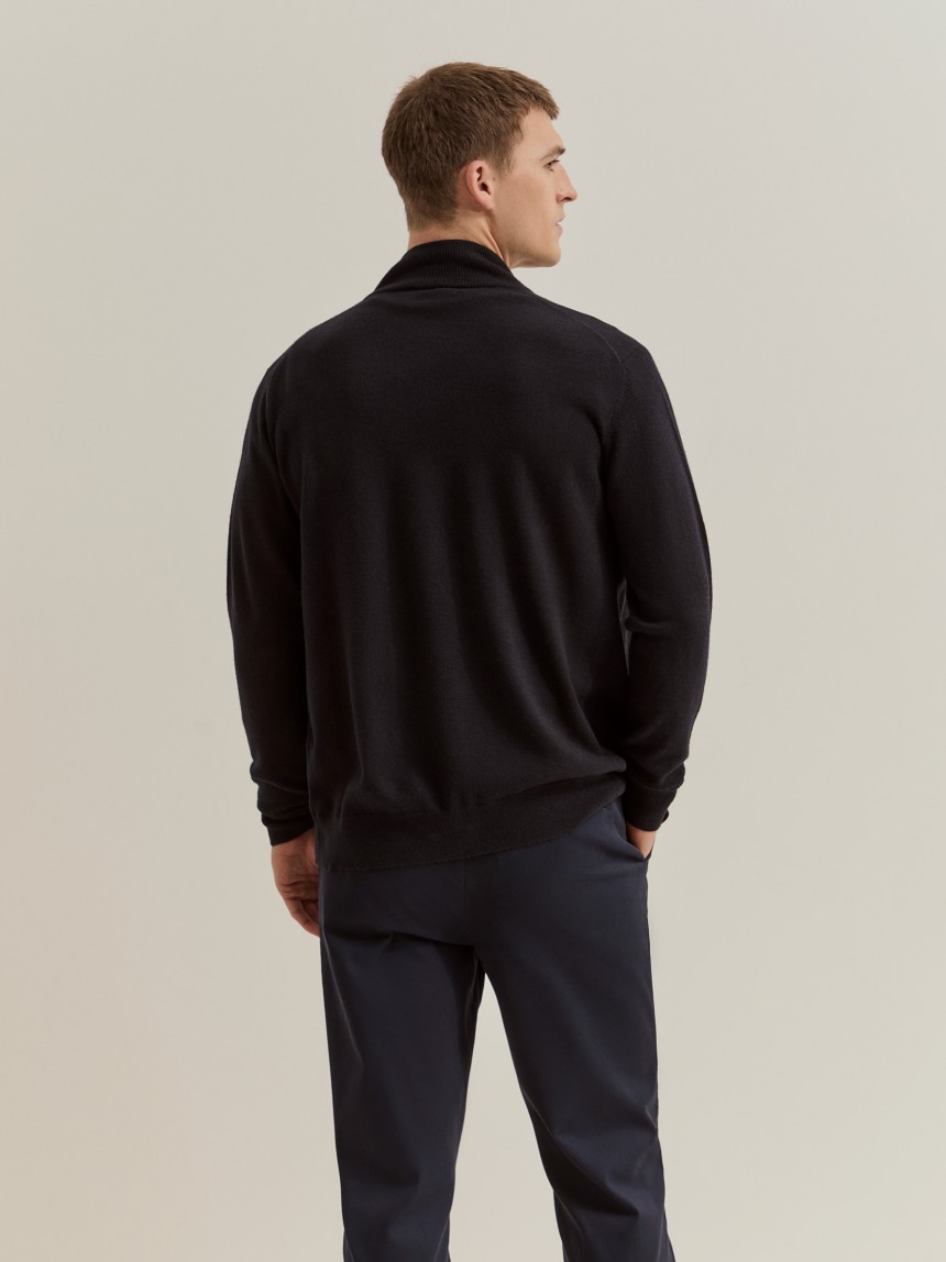 Casaco de malha 100% l� merino
