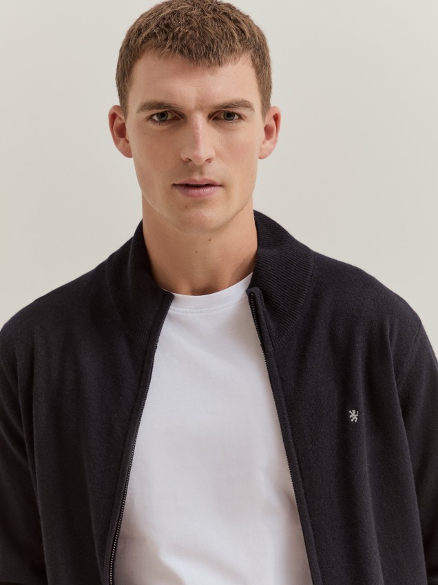 Casaco de malha 100% l� merino - Image product