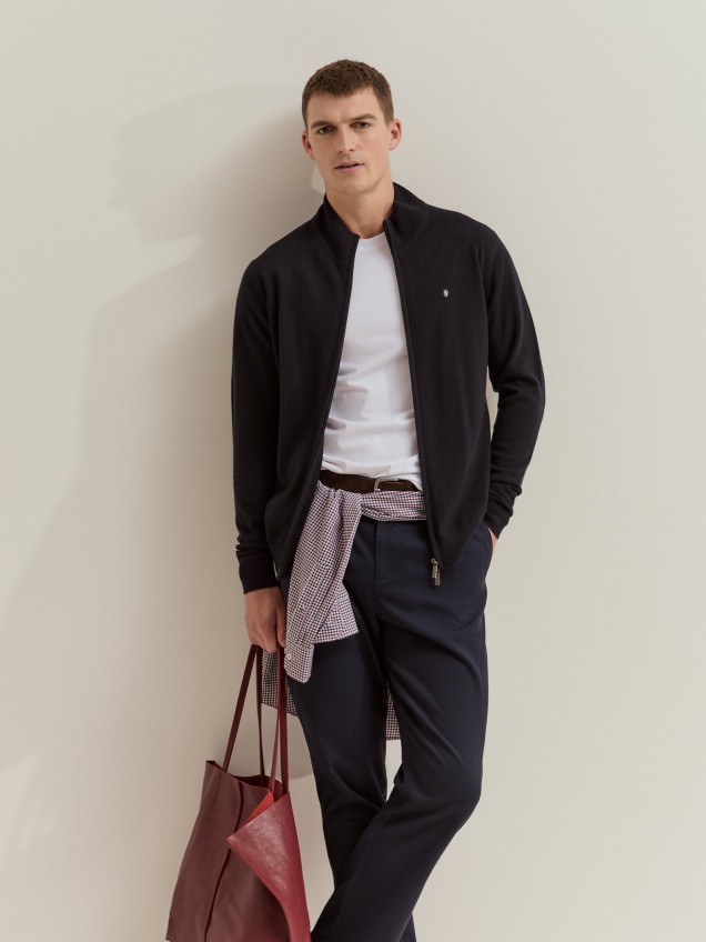 Casaco de malha 100% l� merino - Image product