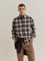 Camisa xadrez regular fit