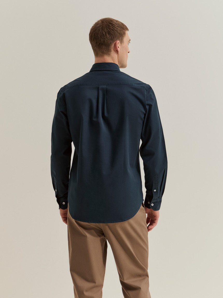 Camisa de algod�n de corte regular