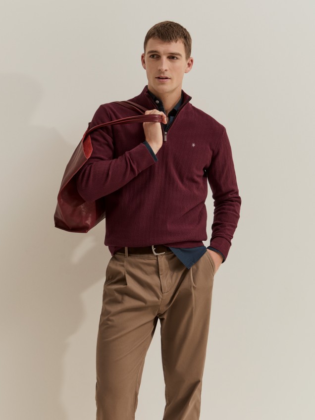 Camisola de algod�o com estrutura - Image product