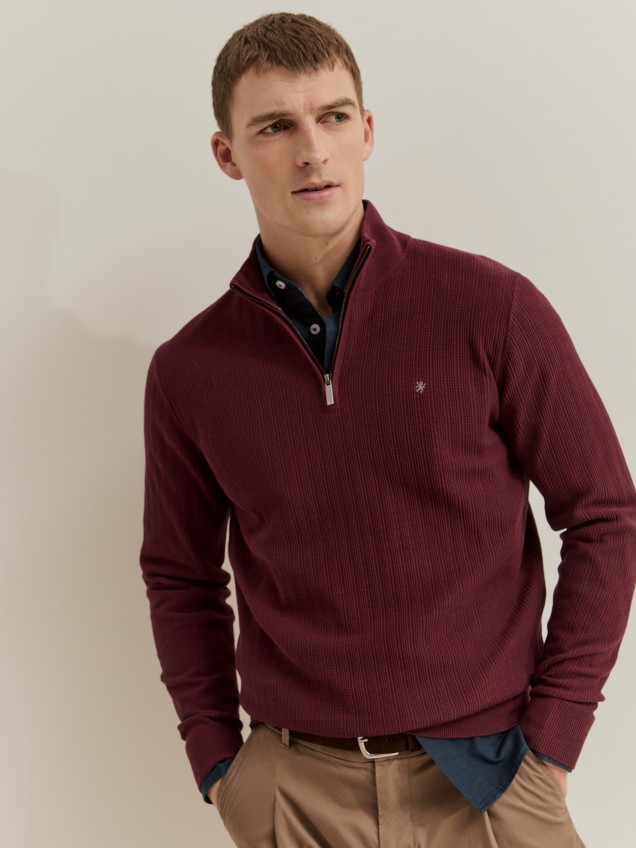 Camisola de algod�o com estrutura - Image product