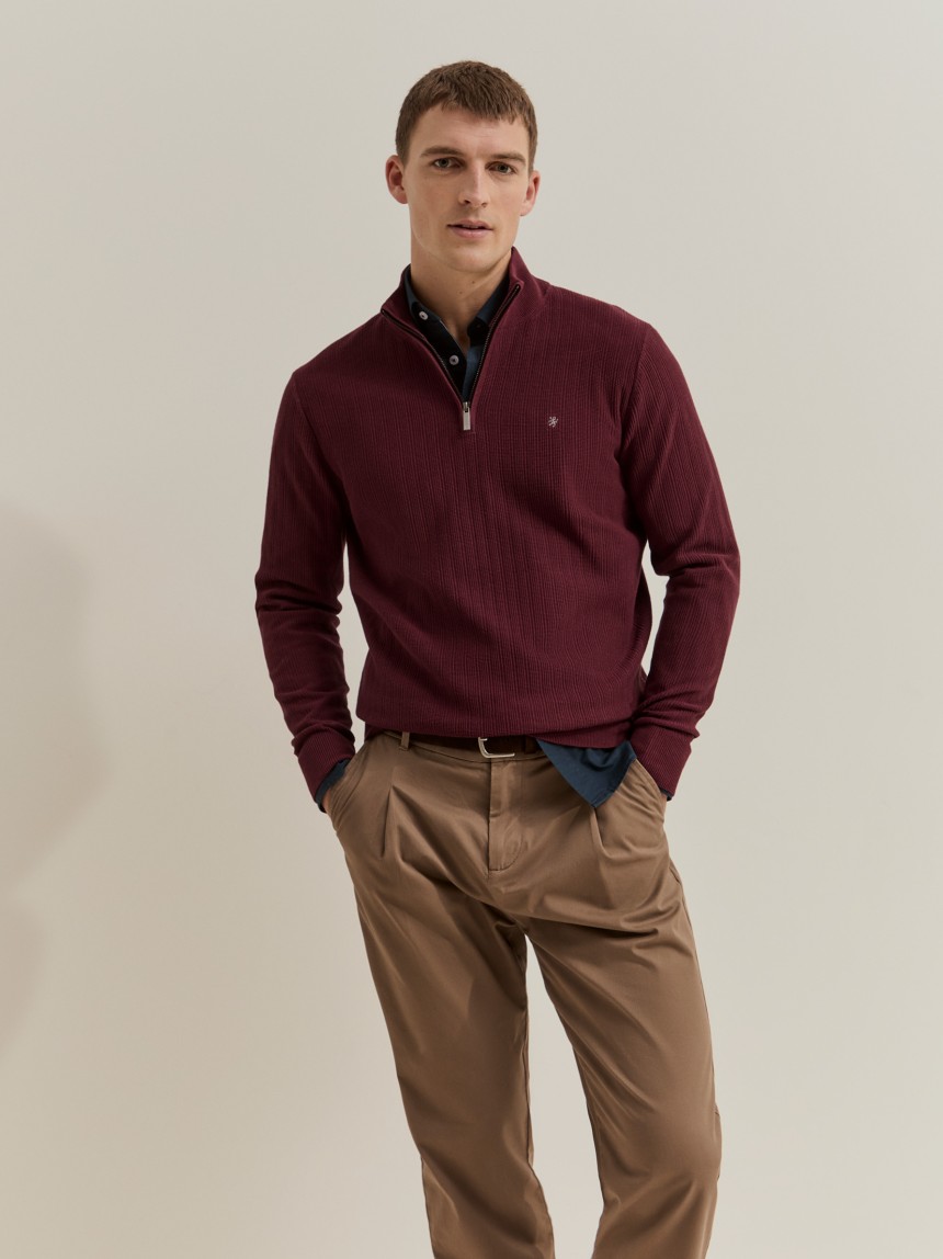 Camisola de algod�o com estrutura