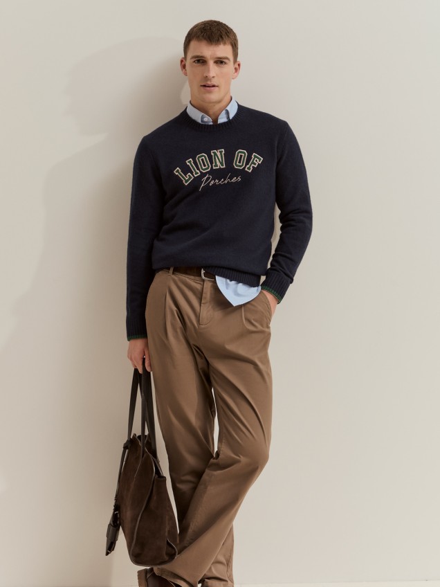 Jersey de lana con logotipo - Image product