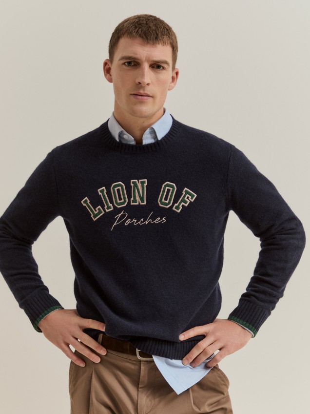 Jersey de lana con logotipo - Image product