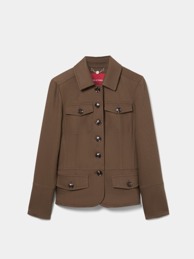 Structured safari jacket Structured safari jacket