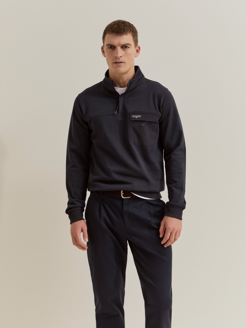 Half-zip jumper