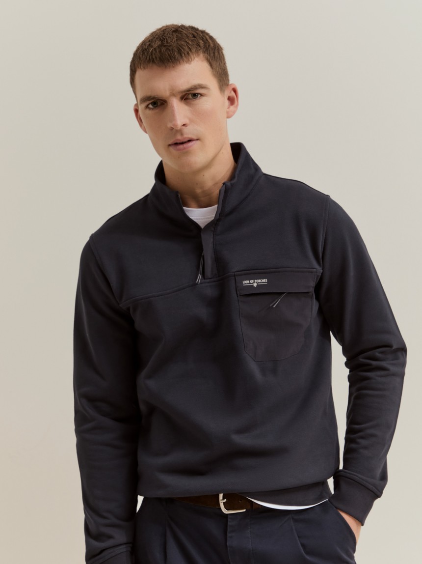 Half-zip jumper
