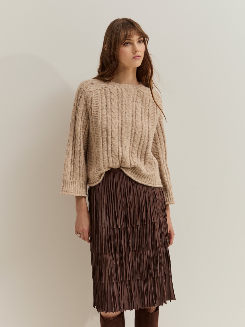 Knitted sweater