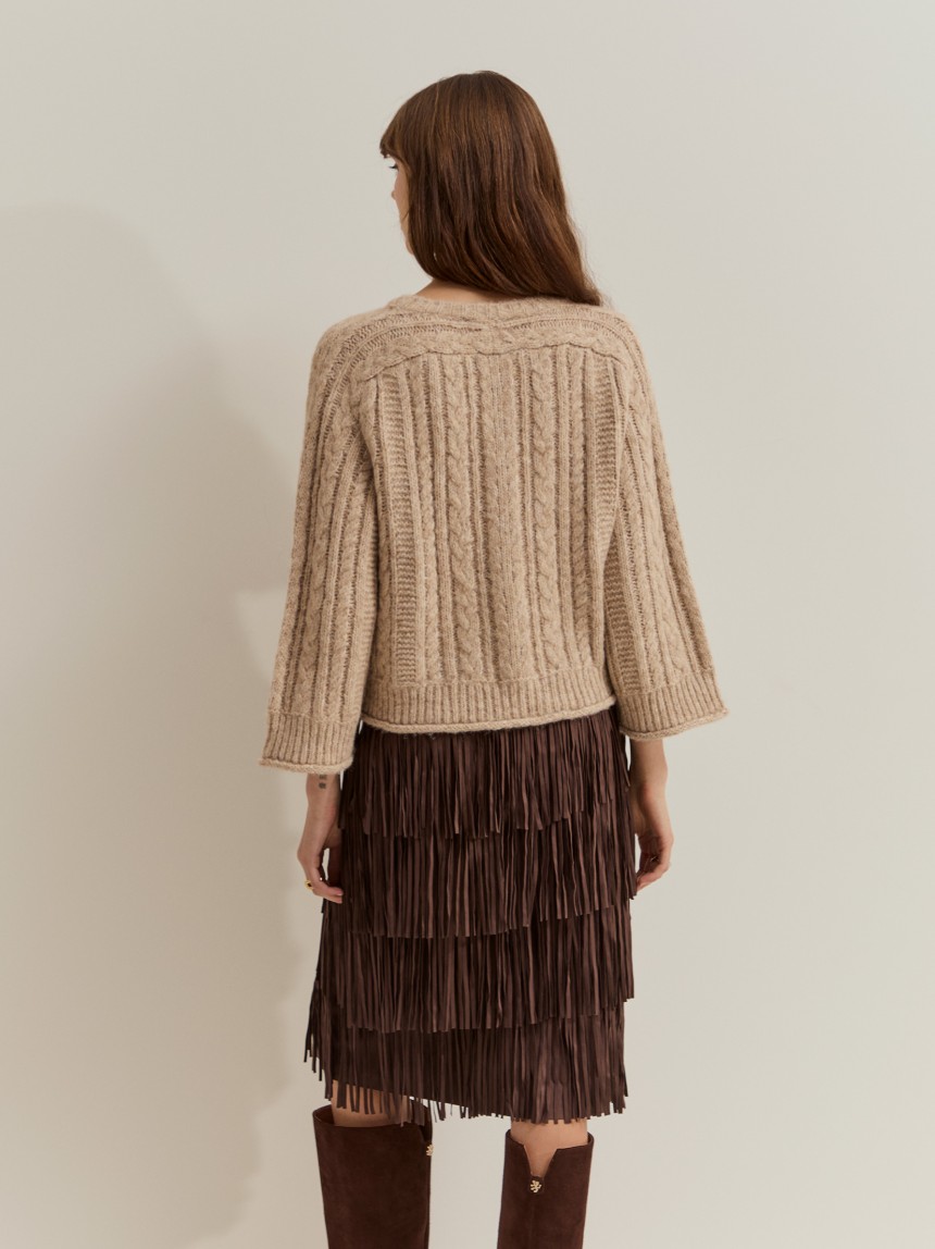 Knitted sweater