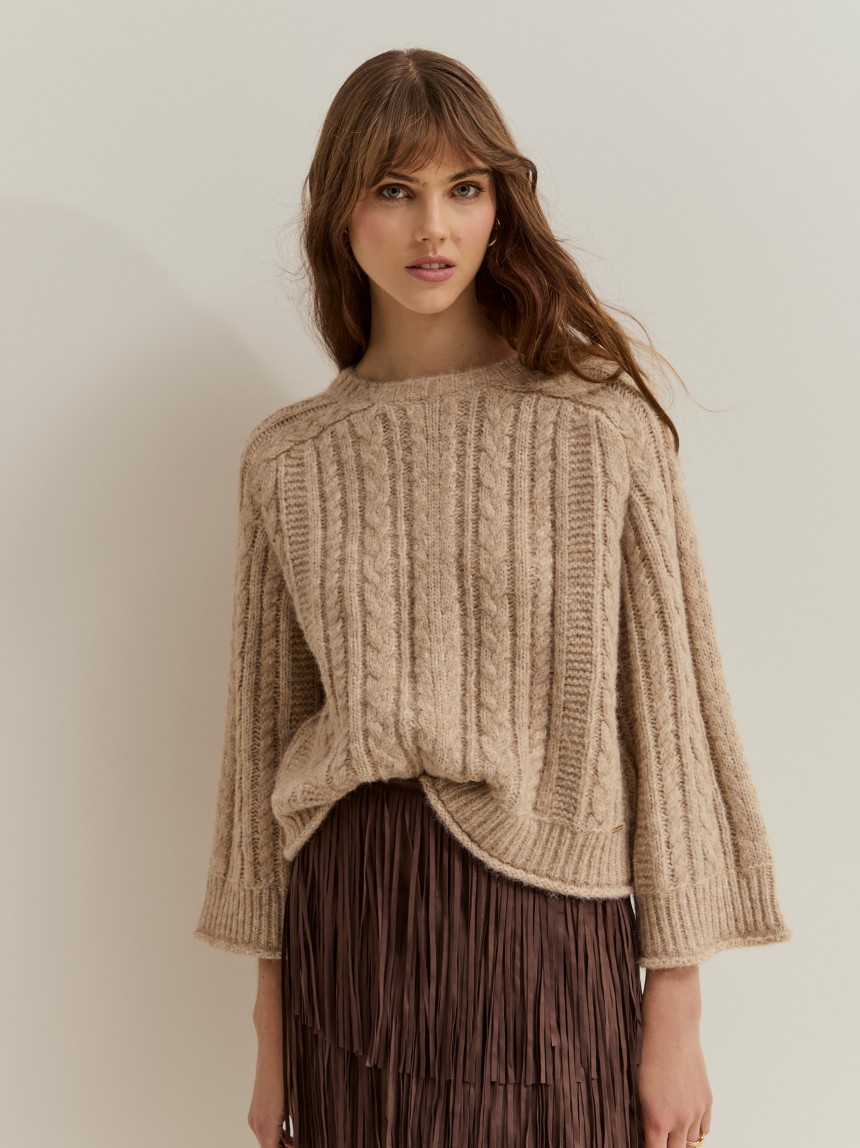Knitted sweater