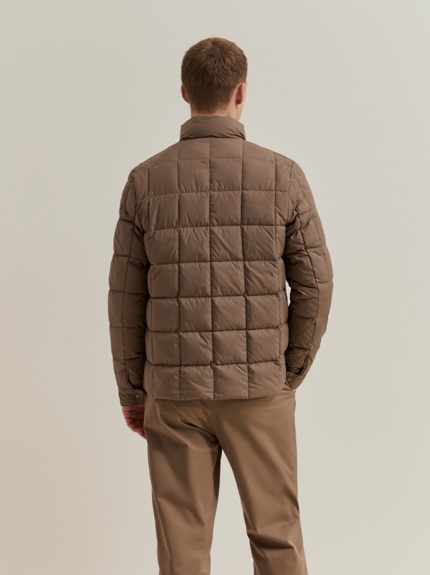 Padded down jacket