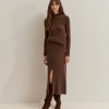 Shimmery knitted skirt