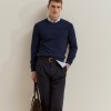 Wool and cashmere sweater