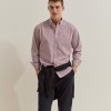 Camisa regular fit �s riscas