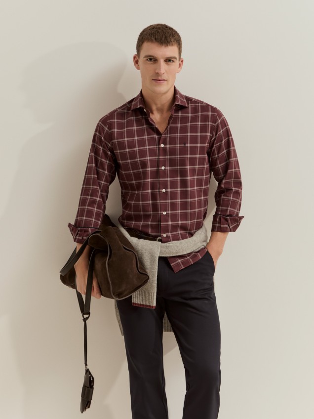 Camisa xadrez slim fit - Image product