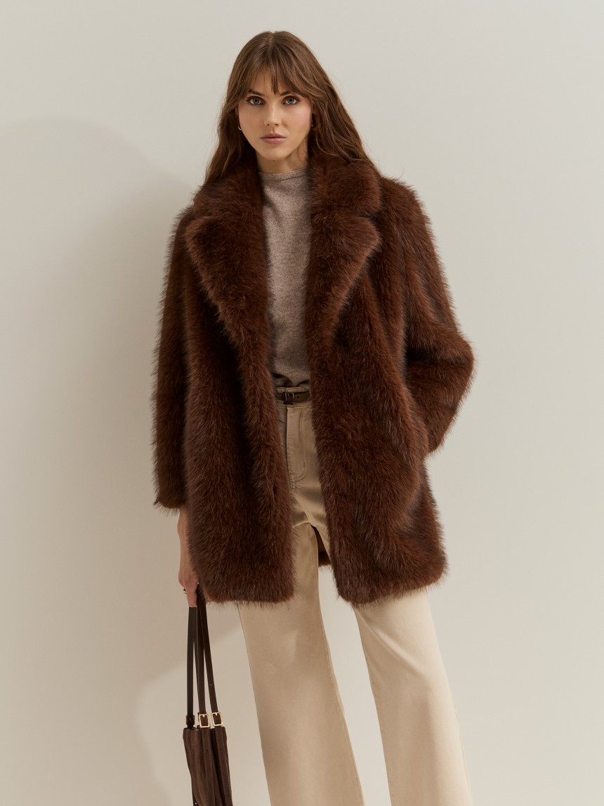 Fur coat