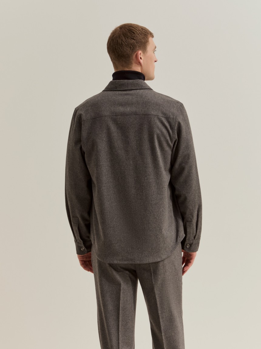 Overshirt with pockets