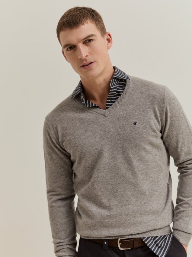 Pullover 100% l� merino - Image product