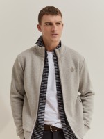 Chaqueta de punto cardado