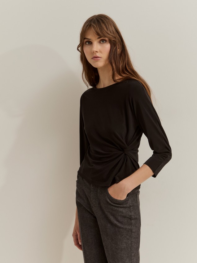 Jersey con fruncido en el lateral - Image product