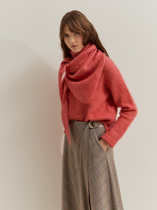 Saia midi xadrez - Image product